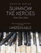 Summon the Heroes piano sheet music cover